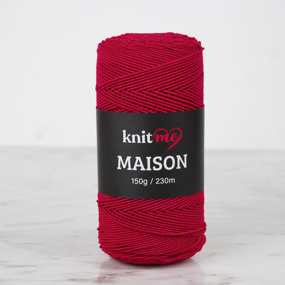 Knitme MAISON Kırmızı Örgü İpi - KNM16